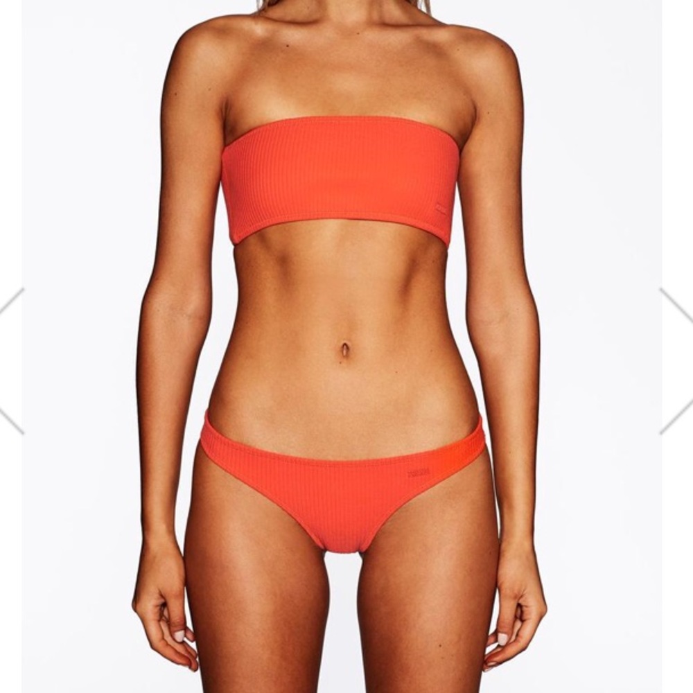 Triangle Orange swimsuit Twinnie Razz